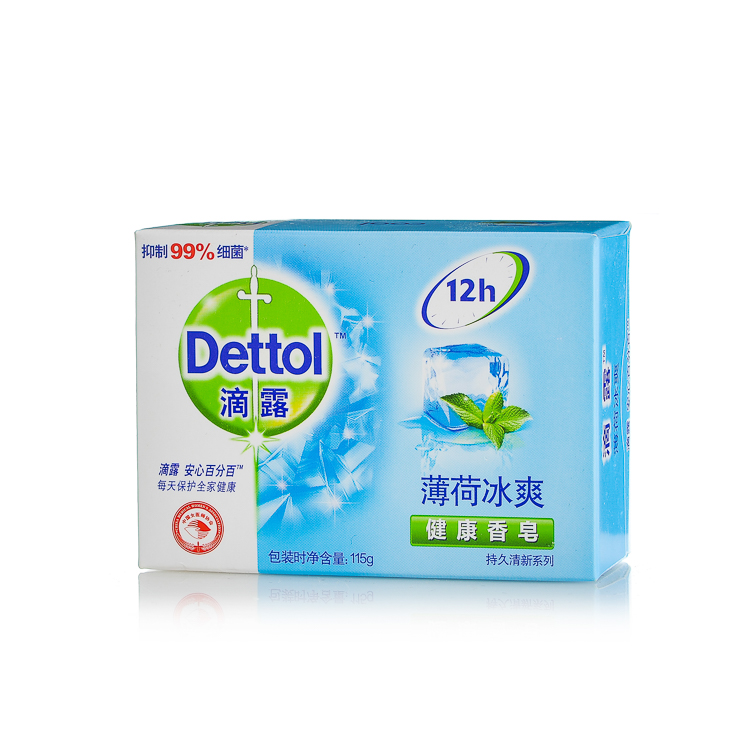 滴露香皂薄荷冰爽115g