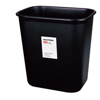 得力9562（黑）方形清洁桶