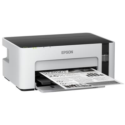 爱普生（EPSON）M1108/M1128墨仓式黑白打印机A4小型连供家用办公 家庭作业 企业办公 M1108标配 黑白喷墨打印机