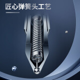 晨光(M&G)K35/0.5mm红色中性笔 按动签字笔 红色水笔