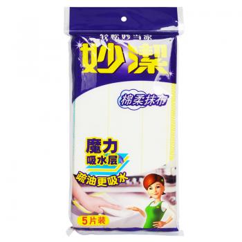 妙洁MTC5棉柔抹布5片装/包