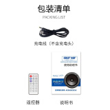 先科广场舞音响户外大功率移动拉杆音箱无线蓝牙大音量K歌专用便携式配话筒麦克风 长续航版