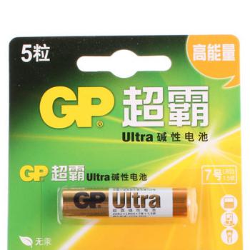 超霸GP-LR03-24A-L5(7号)电池5节装